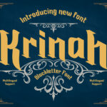 Krinah Font Poster 3