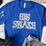 Lake Snake Font Poster 5