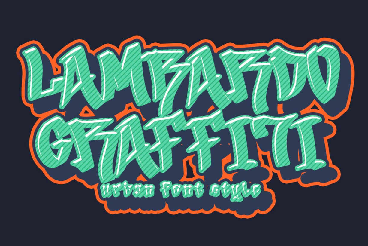 Lambardo Graffiti Font