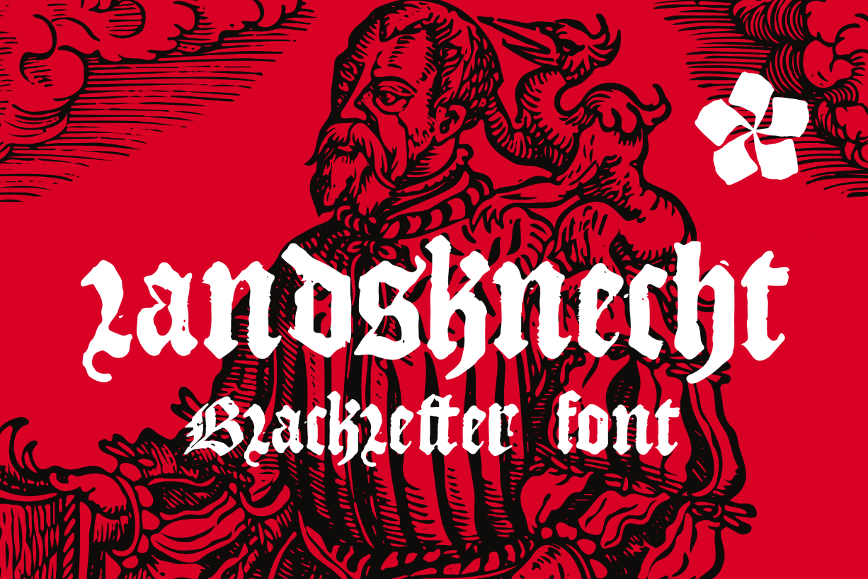 Landsknecht Font Poster 1