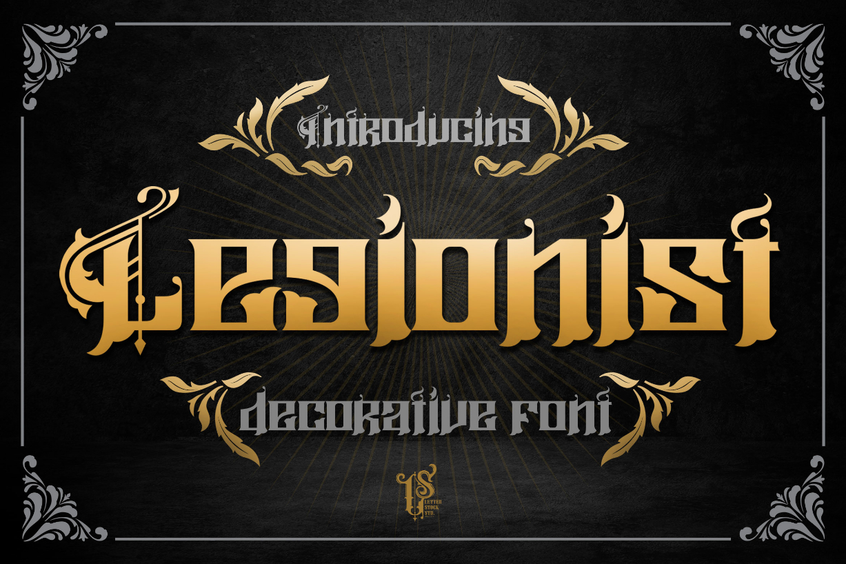 Legionist Font Poster 1