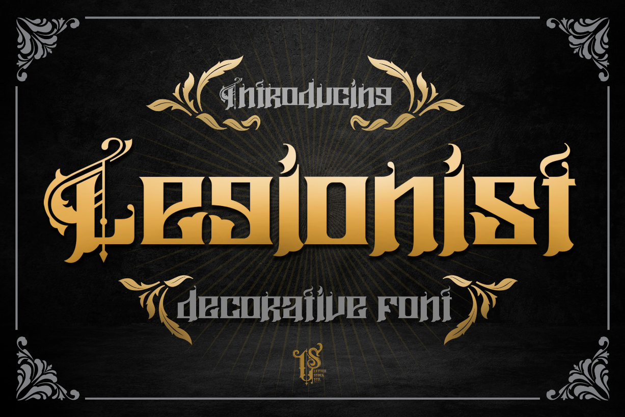 Legionist Font Poster 1