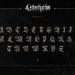 Letterhythm Font Poster 4