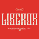 Liberok Font Poster 3