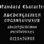 Linder English Font Poster 7