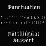 Linder English Font Poster 8