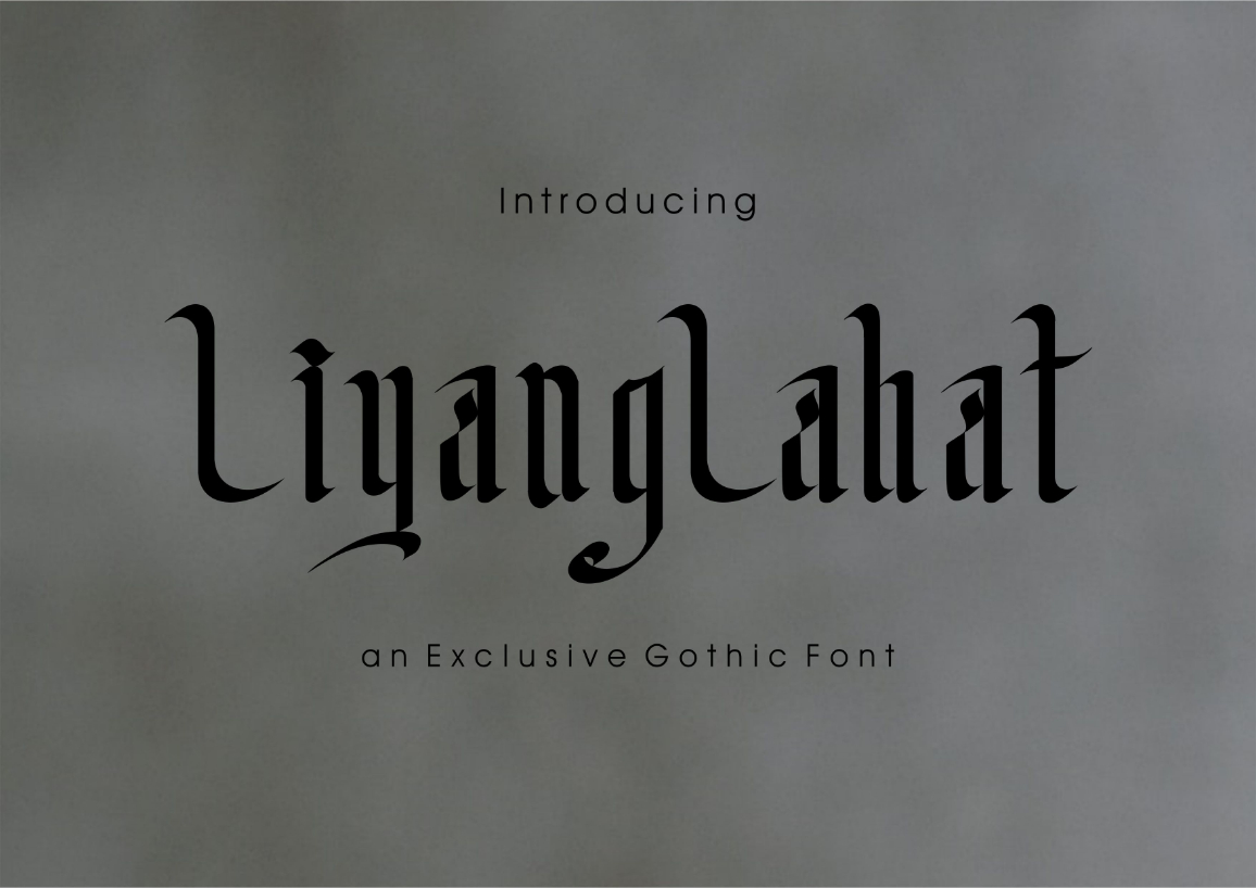 Liyanglahat Font