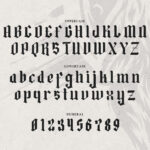 Lonemore Font Poster 4