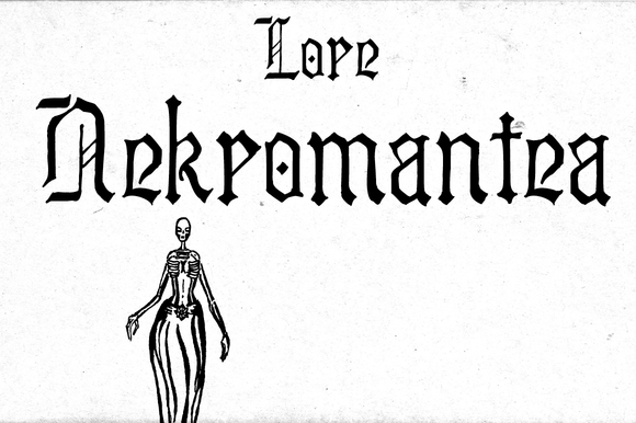 Lore Nekromantea Font