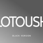 Lotoush Black Font Poster 1