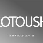 Lotoush Extra Bold Font Poster 3