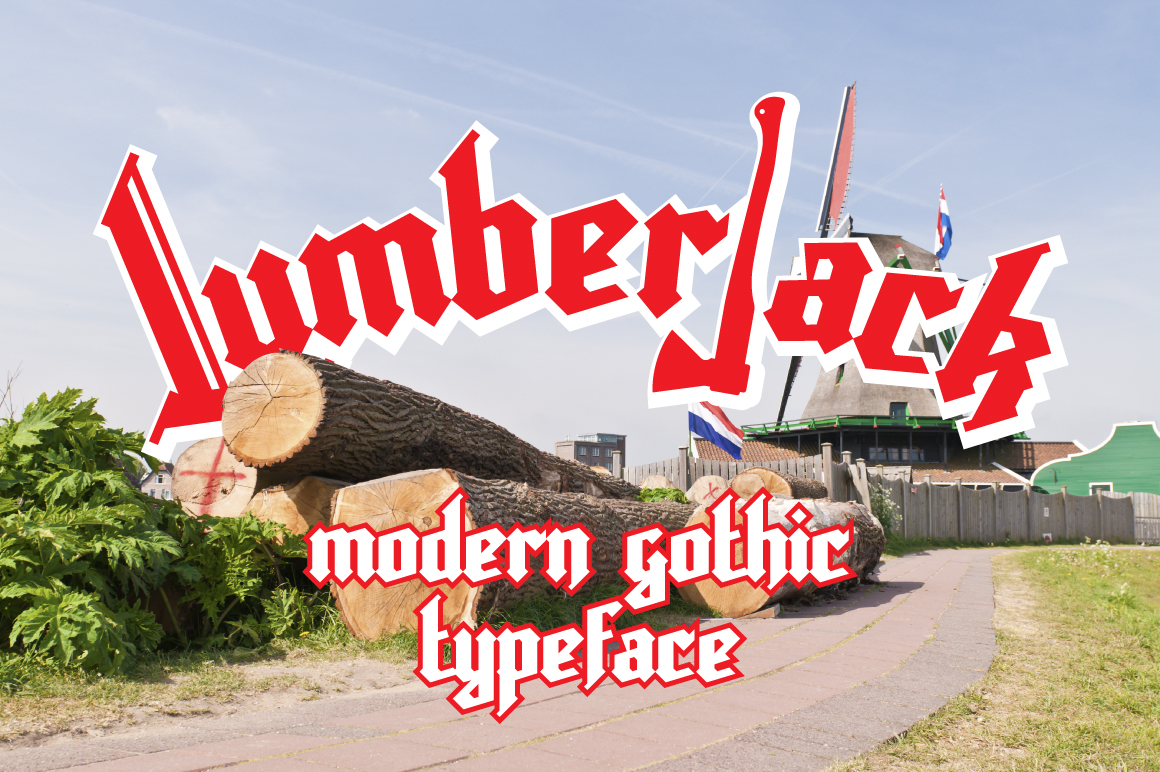 Lumberjack Font