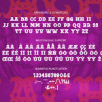 Mache Font Poster 7