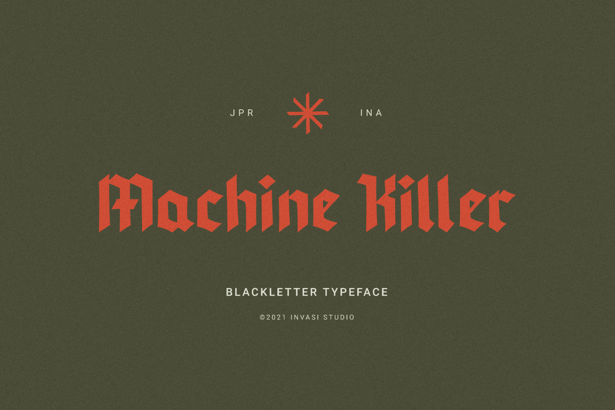 Machine Killer Font