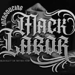 Mack Labor Font Poster 3