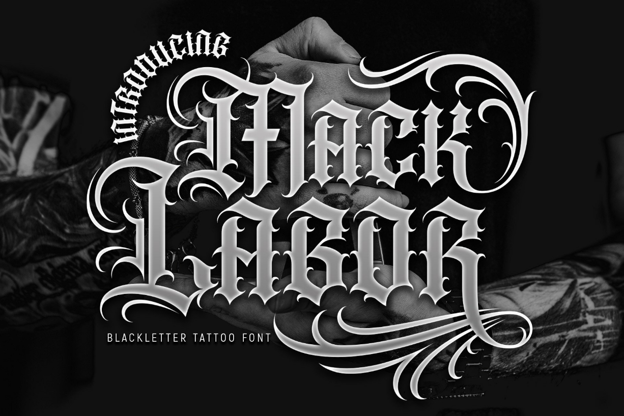 Mack Labor Font Poster 1