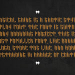 Magical Sains Font Poster 2