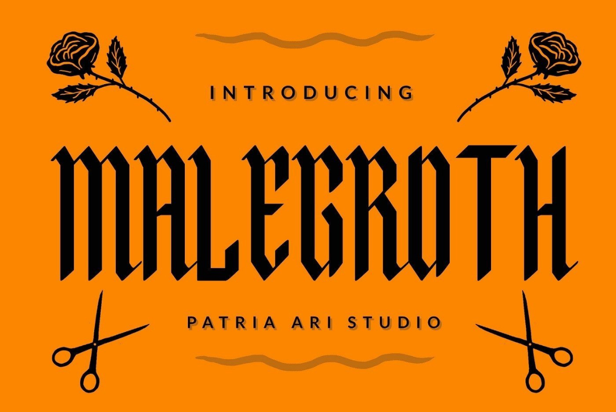 Malegroth Font