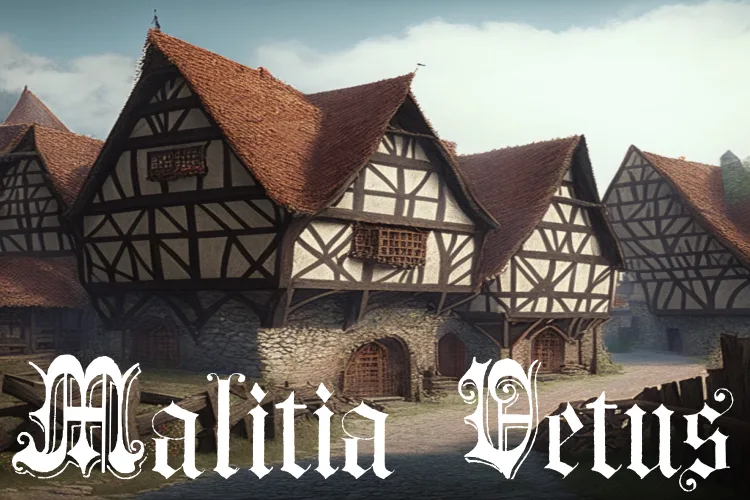 Malitia Vetus Font Malitia Vetus Font Poster 1