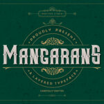 Mangarans Font Poster 1