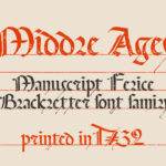 Manuscript Felice Font Poster 3
