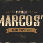 Marcost Font Poster 3