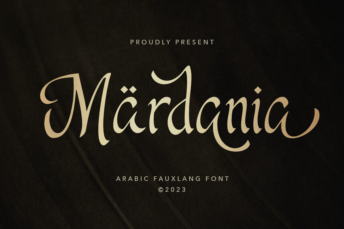 Mardania Font