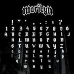 Marilyn Font Poster 4