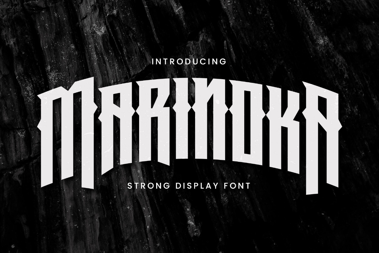 Marinoka Font Poster 1