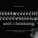Marvellious Font Poster 8