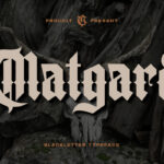 Matgard Font Poster 3