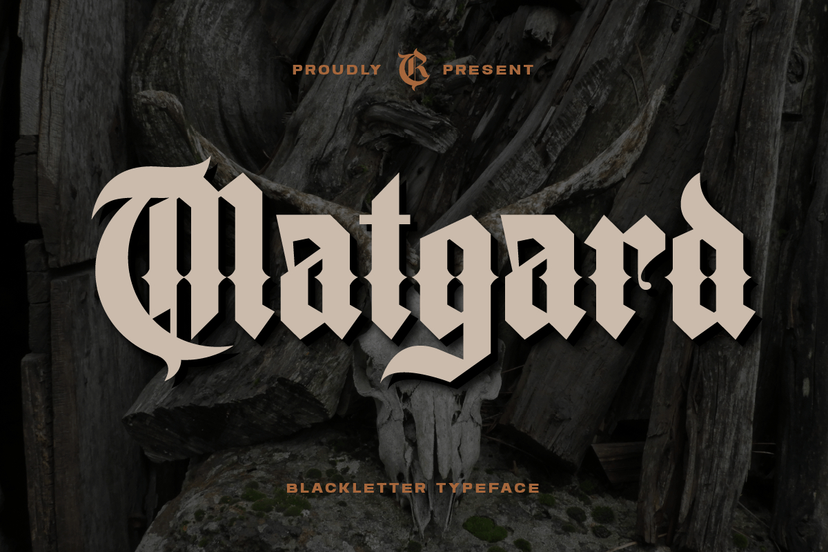 Matgard Font Poster 1