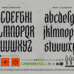 Maytorm Font Poster 8