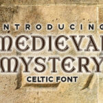 Medieval Mystery Font Poster 3