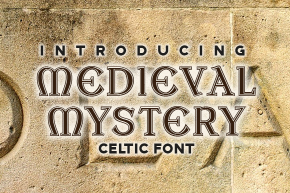 Medieval Mystery Font Poster 1