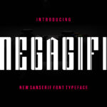 Megagiff Font Poster 3