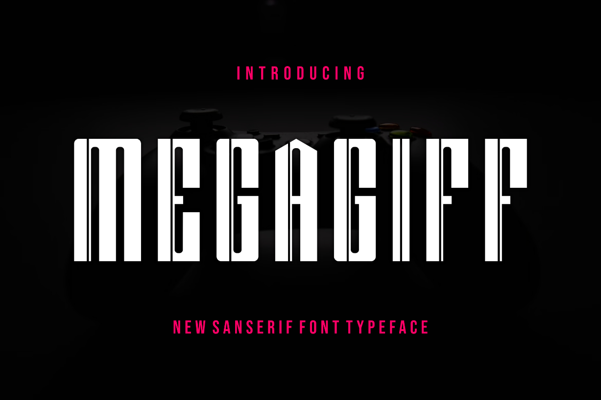 Megagiff Font Poster 1