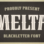 Melta Font Poster 3