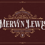 Mervyn Lewis Font Poster 3