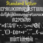 Metalicca Font Poster 4