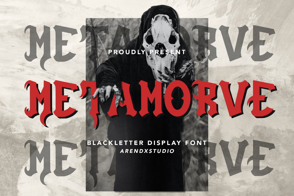 Metamorve Font Poster 1