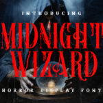 Midnight Wizard Font Poster 1