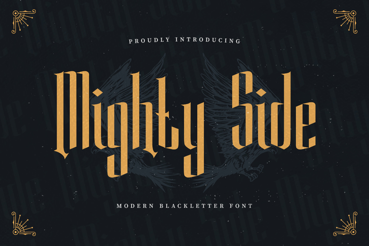 Mighty Side Font