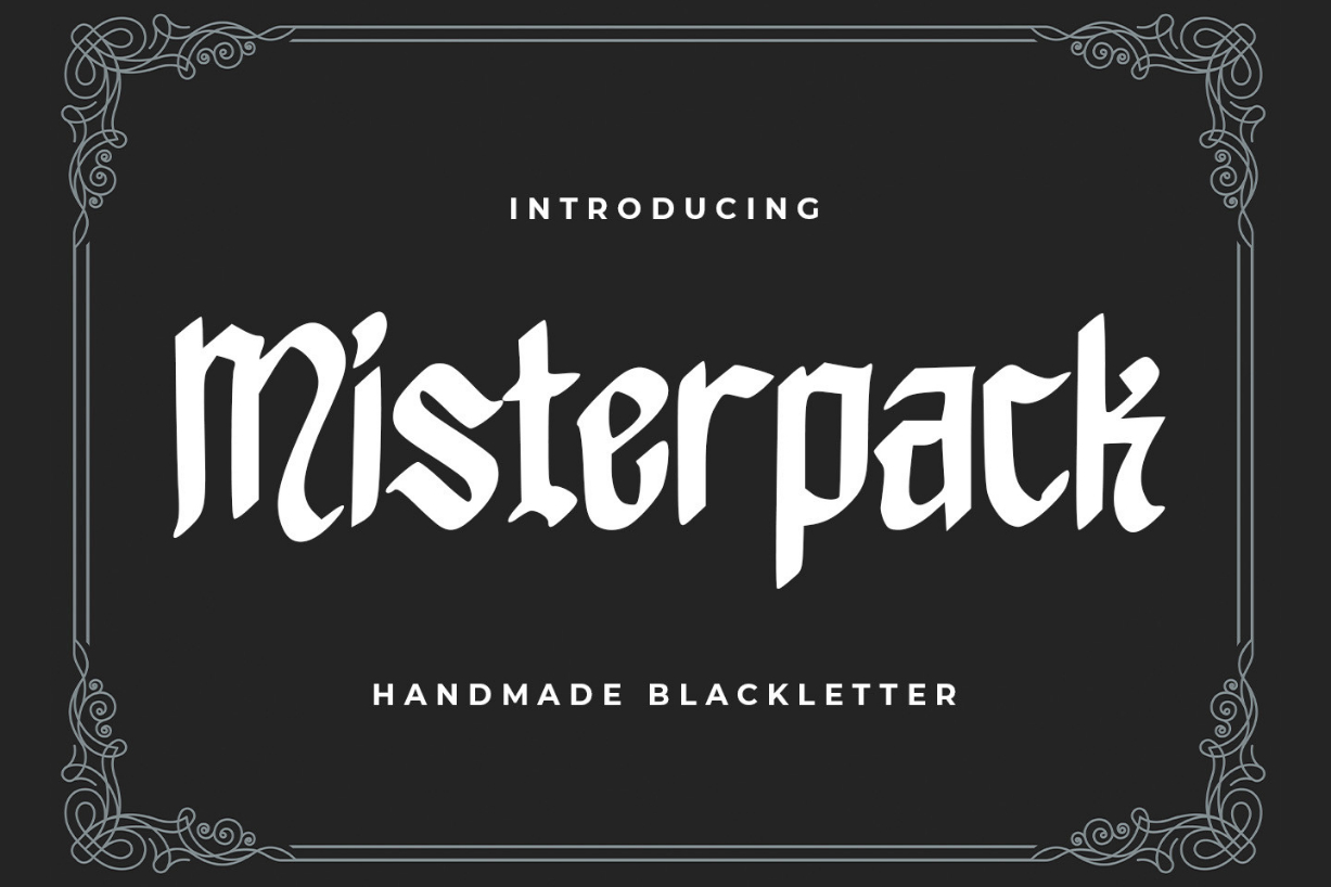 Misterpack Font