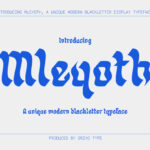 Mleyoth Font Poster 3