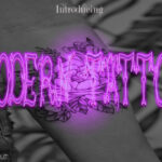 Modern Tattoo Font Poster 10