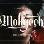 Mokgech Font Poster 3