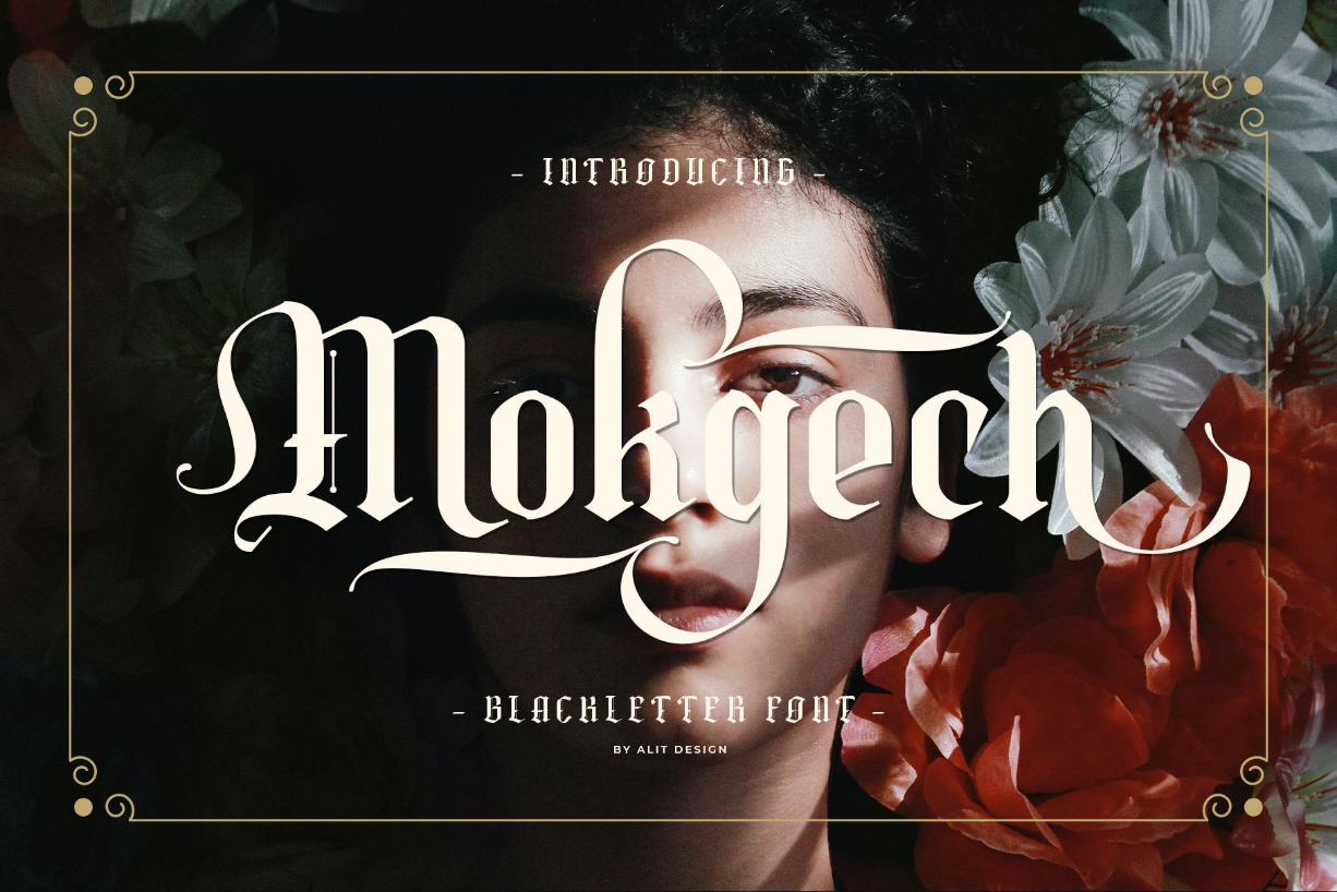 Mokgech Font Poster 1