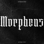 Morpheus Font Poster 3