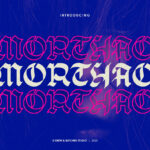 Morthao Font Poster 3